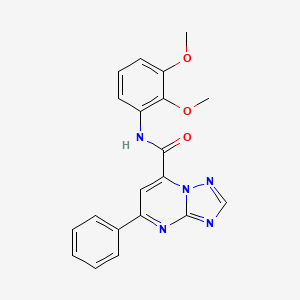 N-(2,3-dimethoxyphenyl)-5-phenyl[1,2,4]triazolo[1,5-a]pyrimidine-7-carboxamide