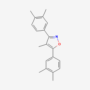 3,5-Bis(3,4-dimethylphenyl)-4-methylisoxazole