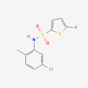 N-(5-Chloro-2-methylphenyl)-5-fluorothiophene-2-sulfonamide