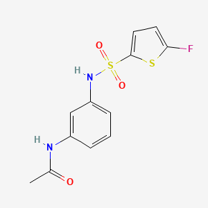 N-(3-((5-Fluorothiophene)-2-sulfonamido)phenyl)acetamide