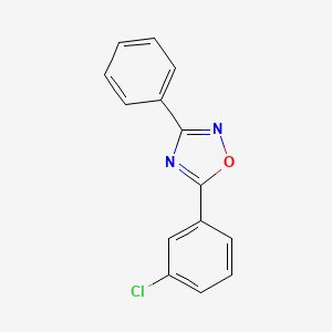 5-(3-Chlorophenyl)-3-phenyl-1,2,4-oxadiazole