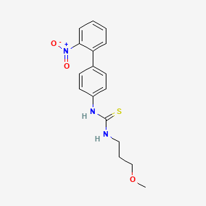 1-(3-Methoxypropyl)-3-(2'-nitrobiphenyl-4-yl)thiourea