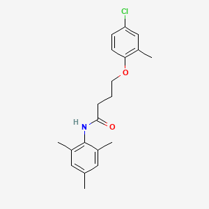 4-(4-chloro-2-methylphenoxy)-N-(2,4,6-trimethylphenyl)butanamide