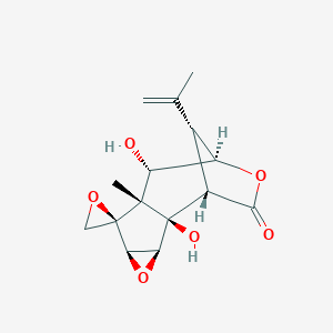 molecular formula C15H18O6 B109302 毒扁豆碱 CAS No. 2571-22-4
