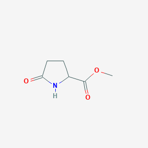 B109303 Methyl 5-oxopyrrolidine-2-carboxylate CAS No. 54571-66-3