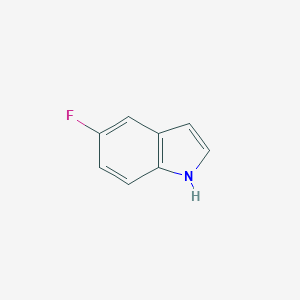 molecular formula C8H6FN B109304 5-氟吲哚 CAS No. 399-52-0