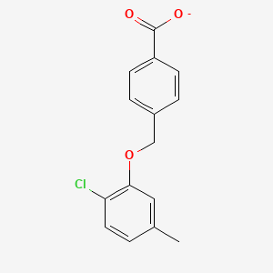 4-[(2-Chloro-5-methylphenoxy)methyl]benzoate