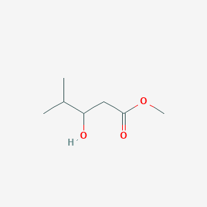B109316 Methyl 3-hydroxy-4-methylpentanoate CAS No. 65596-31-8
