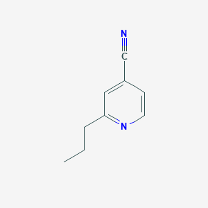 molecular formula C9H10N2 B109319 2-丙基异烟腈 CAS No. 33744-19-3