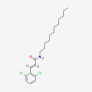 (2E)-3-(2,6-dichlorophenyl)-N-dodecylprop-2-enamide