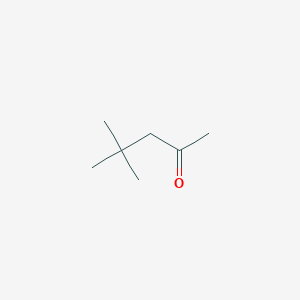 molecular formula C7H14O B109323 4,4-Dimethyl-2-pentanone CAS No. 590-50-1