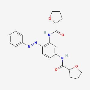 N-{2-(phenyldiazenyl)-5-[(tetrahydro-2-furanylcarbonyl)amino]phenyl}tetrahydro-2-furancarboxamide