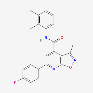 N-(2,3-dimethylphenyl)-6-(4-fluorophenyl)-3-methyl[1,2]oxazolo[5,4-b]pyridine-4-carboxamide