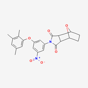 2-[3-nitro-5-(2,3,5-trimethylphenoxy)phenyl]hexahydro-1H-4,7-epoxyisoindole-1,3(2H)-dione