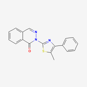 2-(5-methyl-4-phenyl-1,3-thiazol-2-yl)phthalazin-1(2H)-one