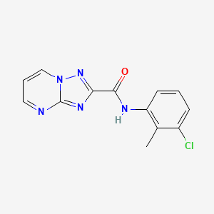 N-(3-chloro-2-methylphenyl)[1,2,4]triazolo[1,5-a]pyrimidine-2-carboxamide