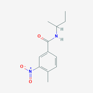 N-(butan-2-yl)-4-methyl-3-nitrobenzamide