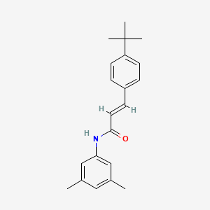 (2E)-3-(4-tert-butylphenyl)-N-(3,5-dimethylphenyl)prop-2-enamide