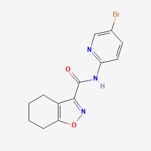 N-(5-bromopyridin-2-yl)-4,5,6,7-tetrahydro-1,2-benzoxazole-3-carboxamide