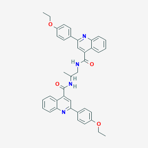 N,N'-propane-1,2-diylbis[2-(4-ethoxyphenyl)quinoline-4-carboxamide]