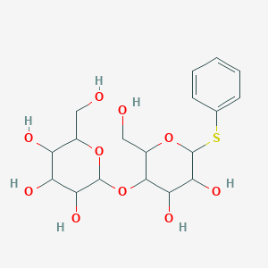 B109364 Phenyl 4-o-hexopyranosyl-1-thiohexopyranoside CAS No. 5329-58-8