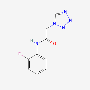 N-(2-fluorophenyl)-2-(1H-tetrazol-1-yl)acetamide