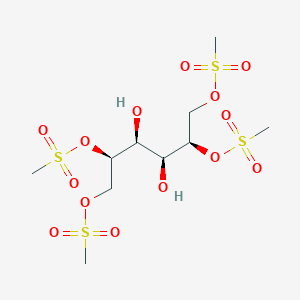 molecular formula C10H22O14S4 B109369 甘露聚糖 CAS No. 7518-35-6