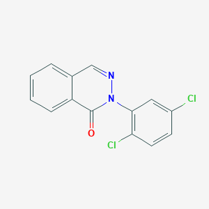 molecular formula C14H8Cl2N2O B10937074 2-(2,5-dichlorophenyl)phthalazin-1(2H)-one 