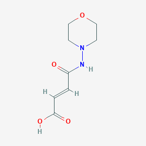 (2E)-4-(morpholin-4-ylamino)-4-oxobut-2-enoic acid