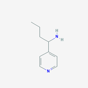 B109373 2-Bromo-1-(2-bromo-4,6-dimethylphenyl)ethanone CAS No. 1246471-30-6