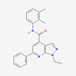 N-(2,3-dimethylphenyl)-1-ethyl-6-phenyl-1H-pyrazolo[3,4-b]pyridine-4-carboxamide