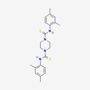 N,N'-bis(2,4-dimethylphenyl)piperazine-1,4-dicarbothioamide