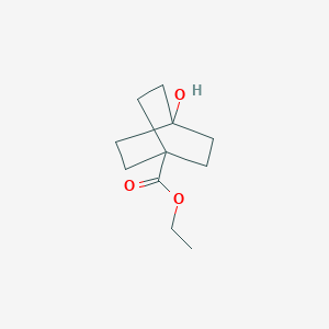 molecular formula C11H18O3 B109391 Ethyl 4-hydroxybicyclo[2.2.2]octane-1-carboxylate CAS No. 72948-78-8