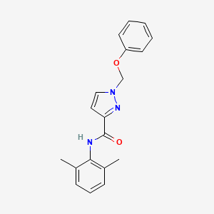 N-(2,6-dimethylphenyl)-1-(phenoxymethyl)-1H-pyrazole-3-carboxamide