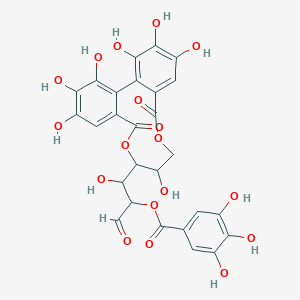 molecular formula C27H22O18 B109399 海马毒素 A CAS No. 52934-78-8