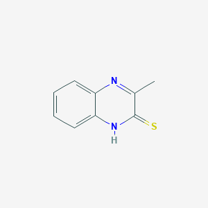 molecular formula C9H8N2S B109401 3-甲基喹喔啉-2-硫醇 CAS No. 58773-29-8