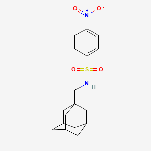 N~1~-(1-Adamantylmethyl)-4-nitro-1-benzenesulfonamide