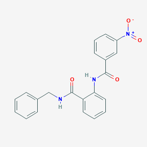 N-benzyl-2-[(3-nitrobenzoyl)amino]benzamide