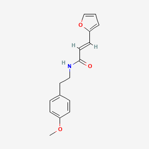 3-Furan-2-yl-N-[2-(4-methoxy-phenyl)-ethyl]-acrylamide