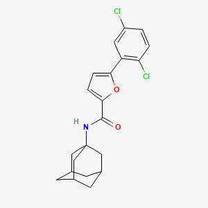 N-(1-Adamantyl)-5-(2,5-dichlorophenyl)-2-furamide