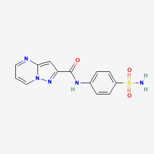 N-(4-sulfamoylphenyl)pyrazolo[1,5-a]pyrimidine-2-carboxamide