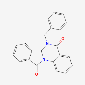 6-Benzyl-6,6a-dihydroisoindolo[2,1-a]quinazoline-5,11-dione