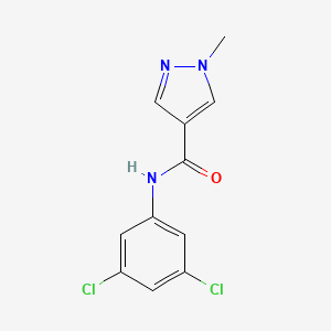 N-(3,5-dichlorophenyl)-1-methyl-1H-pyrazole-4-carboxamide