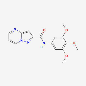 N-(3,4,5-trimethoxyphenyl)pyrazolo[1,5-a]pyrimidine-2-carboxamide