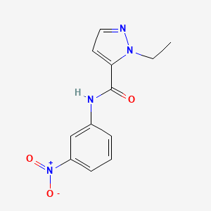 1-ethyl-N-(3-nitrophenyl)-1H-pyrazole-5-carboxamide