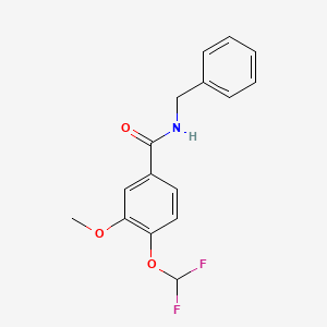 N-benzyl-4-(difluoromethoxy)-3-methoxybenzamide