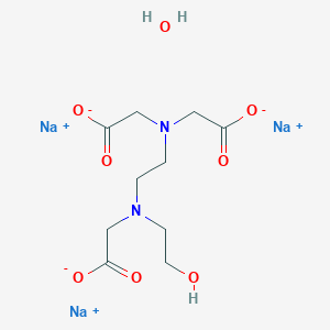 molecular formula C10H17N2Na3O8 B109488 三钠HEDTA一水合物 CAS No. 207386-87-6