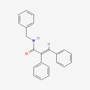 (2E)-N-benzyl-2,3-diphenylprop-2-enamide