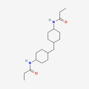 N,N'-(methanediyldicyclohexane-4,1-diyl)dipropanamide