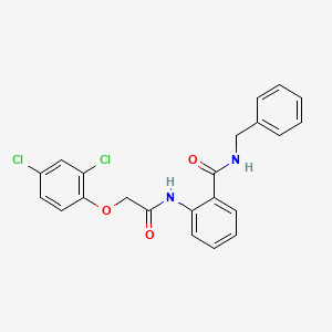 N-benzyl-2-{[(2,4-dichlorophenoxy)acetyl]amino}benzamide